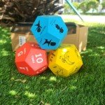 Premkid Exercise Dice for Kids,12-Sided Giant Foam Dice for Indoor and Outdoor Use, Kids Exercise Equipment for Classroom and Physical Education Learning, Dice Games, Yoga Dice for Preschool Games