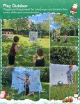 besrey Fort Building Kit for Kids - 144 Pieces Play Fort Construction STEM Building Toys Indoor/Outdoor for Boys & Girls Ages 5+, Glow Fort Building Kit, Tunnels, Create Tents, Castles, Rockets & More