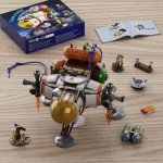 Outer Spaceship Building Blocks Toys, Explore The Universe Space Game Spaceship Toy Model, Compatible with Lego, Collection Creative Building Kit for Game Fans Boys, Aged 8+ (879 PCS)