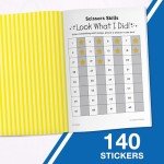 Carson Dellosa Scissor Skills Activity Book for Kids Ages 3-5, Colorful Animals, Shapes, and Line Formation Cut and Paste Activities, Kids Craft Book With Incentive Chart and Stickers, PreK+