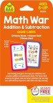 School Zone - Math War Addition & Subtraction Game Cards - Ages 6 and Up, Kindergarten, 1st Grade, 2nd Grade, Math Games, Numbers, Addition & Subtraction Facts, Early Math, and More