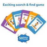 Skillmatics Outdoor Scavenger Hunt Card Game - Found It, Easter Basket Stuffers, Educational, Gifts for Kids, Boys, Girls and Families, for Ages 4, 5, 6, 7, Perfect for Home, School, Playdates
