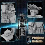 Generic Mega Maid Spaceballs Creative Building Kit for Adult,Kids,Desktop Building Set Toy Compatible with Lego,Christmas Bithday Gift(362PCS), Medium