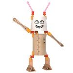 Oddy Arts & Crafts Creative Robot Building Kit - Eco-Friendly STEM Toy Set for Kids 4+