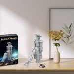 Generic Mega Maid Spaceballs Creative Building Kit for Adult,Kids,Desktop Building Set Toy Compatible with Lego,Christmas Bithday Gift(362PCS), Medium