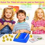 Matching Letter Game, Spelling Word and Increases Memory, Early Learning Educational Toy for Preschool & Kindergarten Kids Over 3-8 Years Old