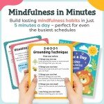 Mindful Activity Card for Kid Social Skills Emotional Game Coping Skill Activities Autism Special Needs Mindfulness Tools Calm Down Counseling Therapeutic Classroom Corner Therapy Self regulation ADHD