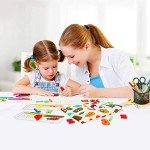 SpringFlower See & Spell Matching Letter Toy,Learning Educational Toy For 3 4 5 6 Years Old Boys And Girls,Preschool Learning Activities,Shape & Color Recognition Game,Cvc Word Builders For Kids,80Pcs