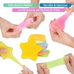 Squishy Sensory Toys for Kids: Calm Down Sensory Toys for Autistic Children Toddlers Special Needs, Squeeze Stretch Anxiety Relief Autism Toys, Sensory Shapes Learning Toys Classroom Must Haves