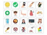 Special Needs Communication Cards for Non Verbal Children and Adults with Autism, Speech Delay Visual aid PECS