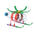 Oddy Inventions Helicopter Creative Building Kit - Eco-Friendly STEM Toy Set for Kids 6+