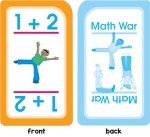 School Zone - Math War Addition & Subtraction Game Cards - Ages 6 and Up, Kindergarten, 1st Grade, 2nd Grade, Math Games, Numbers, Addition & Subtraction Facts, Early Math, and More