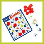 Peaceable Kingdom Alphabet Bingo! Letter Learning Educational Board Game for 2 to 6 Kids Ages 4+