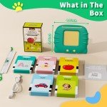 Aullsaty Toddler Toys Talking Flash Cards for 1 2 3 4 5 6 Year Old Boys and Girls, Autism Sensory Toys for Autistic Children, Learning Educational Montessori Speech Therapy 248 Sight Words Kids Gifts