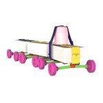 Oddy Basic Vehicle Creative Building Kit - Eco-Friendly STEM Toy Set for Kids 6+