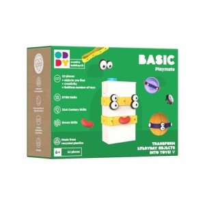 Oddy Basic Playmates Creative Building Kit - Eco-Friendly STEM Toy Set for Kids 6+