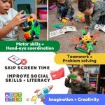 ETI Toys STEM Learning Original Educational Construction Engineering Building Blocks Set for 3, 4 and 5+ Year Old Boys & Girls | Creative Fun Building Toys for Kids Kit, STEM Toys Gift (172 PCS)