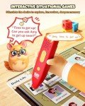 KOKODI Talking Pen Books Sets, Interactive Audio Sound Books Kids Learning Electronic Toys for Boys Girls, Autism Sensory Games, Early Educational Gifts Birthday Gifts for Toddlers Kids Age 2 3 4 5