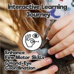 Taksa Toys Locomo Family 1 Open-Ended Waldorf Educational Outdoor Play Figures, Wooden Animal Montessori Toys for Kids 3 4 5 6 7+ for Childs Learning & Creativity Year Old, Gifts (Set of 5)