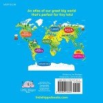 My First Big World Atlas - Lap Size Board Book - Educational Children's Book - Preschool Learning - Hardcover