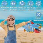 Frontoytall Shark Toy & Deep Sea Creatures Ocean Animal Toys with Truck Cars, 18 Piece Educational Playset for Kids Ages 3+ Years Old, Indoor & Outdoor Play, Preschool Learning for Boys Girls