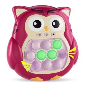Handheld Game for Kids,Fast Push Game Machine Sensory Pop Fidget Toys for Kids 8-12,Educational Games Suitable for Children Aged 3-12 Birthday for Boys and Girls