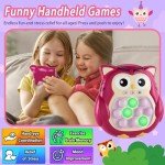 Handheld Game for Kids,Fast Push Game Machine Sensory Pop Fidget Toys for Kids 8-12,Educational Games Suitable for Children Aged 3-12 Birthday for Boys and Girls