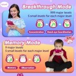 Handheld Game for Kids,Fast Push Game Machine Sensory Pop Fidget Toys for Kids 8-12,Educational Games Suitable for Children Aged 3-12 Birthday for Boys and Girls