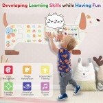 Sinpedex Sensory Board Toys for Kids: Montessori Interactive Educational Panels for Motor Skills - Activity Wall Furniture for Classrooms Daycares Playrooms - Dog Wall Toys for Autism