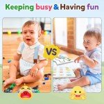 Sinpedex Sensory Board Toys for Kids: Montessori Interactive Educational Panels for Motor Skills - Activity Wall Furniture for Classrooms Daycares Playrooms - Dog Wall Toys for Autism
