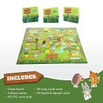 Word Seeds - Phonics Games for Kids Ages 4-8, Kindergarten Learning Activities, Learn to Read Game, Kindergarten Games for Classroom, CVC Games