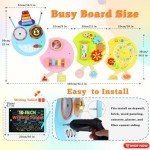 Muiofang Sensory Wall Panels for Kids: Caterpilla Sensory Wall Board for Toddlers Infants Children with Special Needs- Busy Board for Playroom Daycare Nurseries Schools