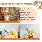 Muiofang Sensory Wall Panels for Kids: Caterpilla Sensory Wall Board for Toddlers Infants Children with Special Needs- Busy Board for Playroom Daycare Nurseries Schools