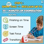 Autism & Prosperity Time Schedule Tasks - Autism Learning Materials, Special Education Autism Sensory Products, Sensory Toys for Kids with Autism, Visual Schedule for Kids with Autism Age 3 4 5 7 8 12