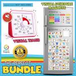 Autism & Prosperity Time Schedule Tasks - Autism Learning Materials, Special Education Autism Sensory Products, Sensory Toys for Kids with Autism, Visual Schedule for Kids with Autism Age 3 4 5 7 8 12