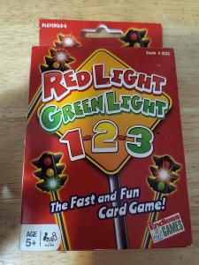 Red Light, Green Light, 1-2-3 - Card Game for Ages 5 and Up