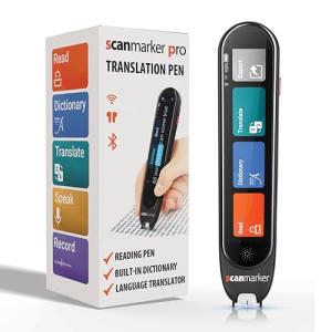 Scanmarker Pro | Translation Pen & Reading Pen for Kids & Adults | Assistive Tool & Language Translator Device for Dyslexia, Reading Support & Language Learners | Translator Pen for 100 Languages