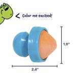 READY 2 LEARN Easy Grip Chalk | 6 Colors | 18m+ | Non-Toxic Toddler Sidewalk Chalk | Easy to Hold | Refills Available