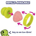 READY 2 LEARN Easy Grip Chalk | 6 Colors | 18m+ | Non-Toxic Toddler Sidewalk Chalk | Easy to Hold | Refills Available