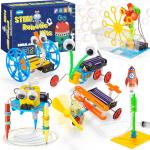 STEM Robotics Kits for Kids Age 8-12 8-10, Science Kits for Kids 5-7, STEM Toys for Boys Age 6 7 8 9 10 12 13 14 Girls Boys Birthday Gifts, Robot Building Crafts 6-8 Engineering Motor Set