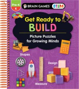 Brain Games STEM - Get Ready to Build: Picture Puzzles for Growing Minds (Workbook)