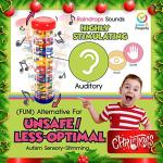 Autism & Prosperity Kids Toys All-Around Sensory Stim Alt Autistic Children Set, ASD Boys Girl Teen Rainmaker Bubbler Balls Special Needs No 1-3 Toddlers Age 3 4 5-7 8-12 Years Old Products Gifts Game