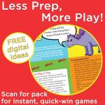 Covelico Animal Dice Game - Gross Motor Toys for Toddlers 3-5, Outdoor and Indoor Activities for Kids, Pre School Games, Recess Toys for Elementary Outside