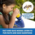 Educational Insights GeoSafari Jr. Talking Microscope Featuring Bindi Irwin: Microscope for Kids, STEM & Science Toy, Interactive Learning, Ages 3+