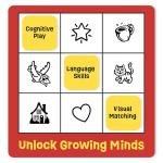 ThinkFun Zingo Bingo Award Winning Preschool Game for Pre-Readers and Early Readers Age 4 and Up - One of the Most Popular Board Games for Boys and Girls and their Parents (97700)