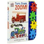 World of Eric Carle, Turn, Crank, Zoom! A STEM Gear Sound Book - PI Kids