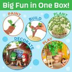 Creativity for Kids Build and Grow Tree House Craft Kit - Treehouse Playset Toy for Boys and Girls, Classic Toys for Kids