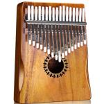 Newlam Kalimba Thumb Piano 17 Keys, Portable Mbira Finger Piano Gifts for Kids and Adults Beginners Wood
