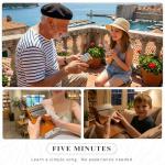 Newlam Kalimba Thumb Piano 17 Keys, Portable Mbira Finger Piano Gifts for Kids and Adults Beginners Wood