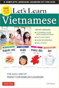 Let's Learn Vietnamese Kit: A Complete Language Learning Kit for Kids (64 Flash Cards, Audio CD, Games & Songs, Learning Guide and Wall Chart)